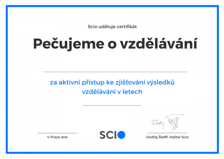 Pečujeme o vzdělávání